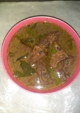 Rawon ayam santan