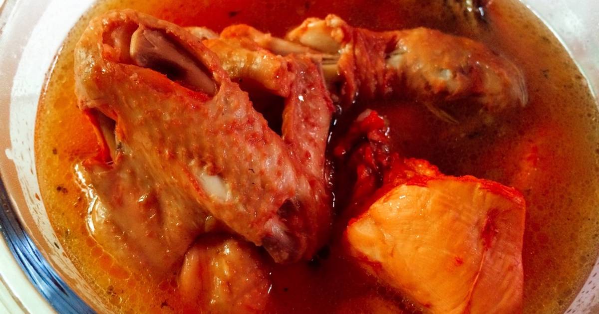 Resep Ayam Merah Caw ala Anisa