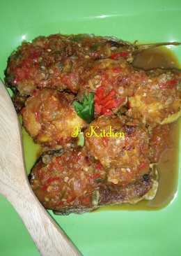 Balado patin telur (bumbu sederhana)