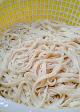 Homemade Mie Udon Kenyal No Egg No Worry