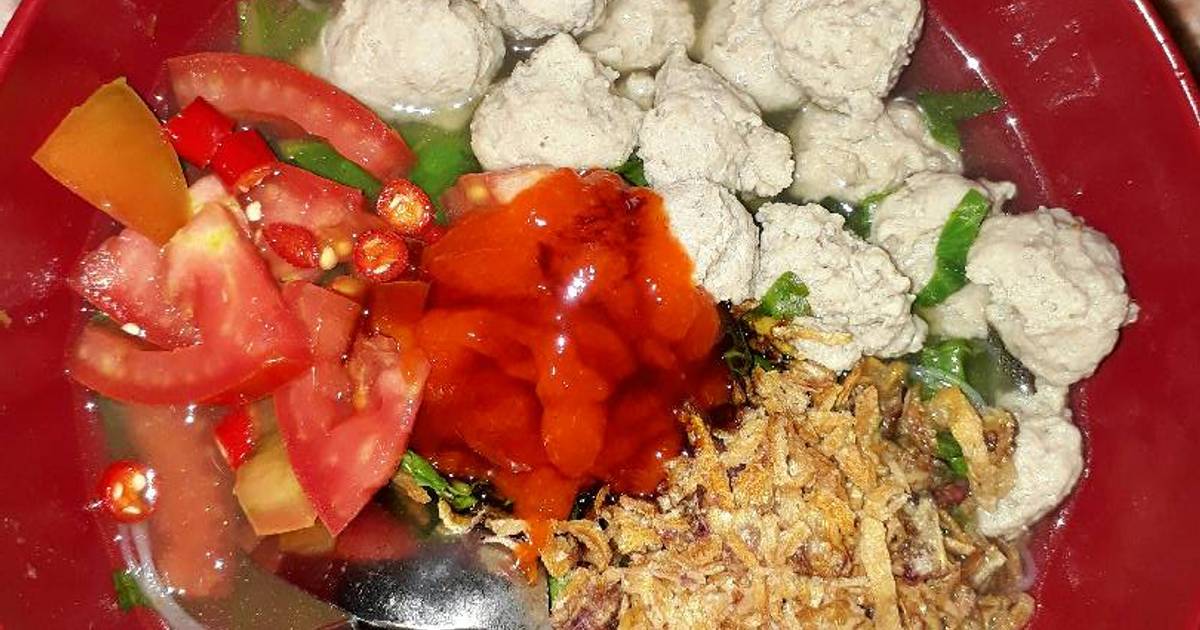 Resep Bakso daging sapi + ayam oleh Lidiawati Sakrie - Cookpad