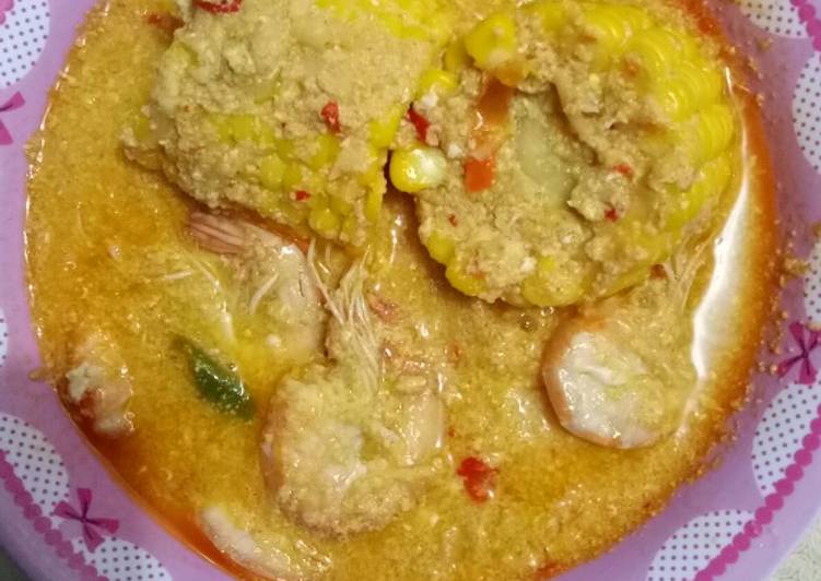 gambar untuk resep Udang Jagung Saos Padang