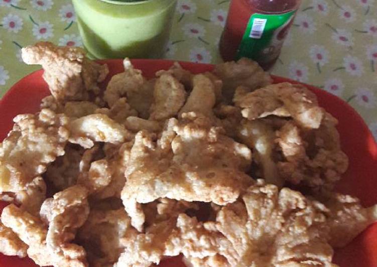 resep masakan Jamur tiram krispy, rasa seperti ayam goreng