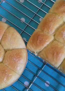 Roti Ubi Cilembu (overnight soft bread)...minim ulen