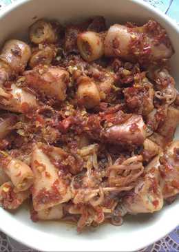 Cumi balado super pedas