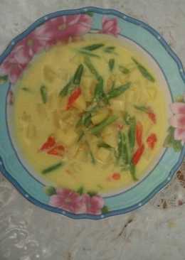 Sayur kentang plus buncis