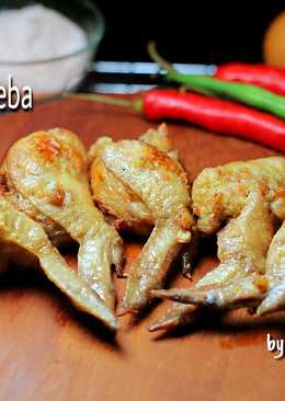 Ayam sayap tori no teba ala hokben #keto #debm