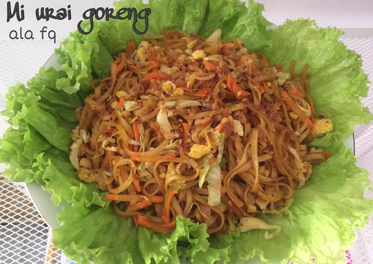 resep masakan Mi Urai Goreng