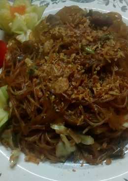 Bihun kecap pedas