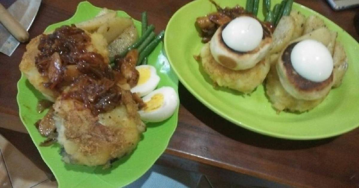  Resep  Burger roti gepeng  saus tiram seribuan oleh Heri 