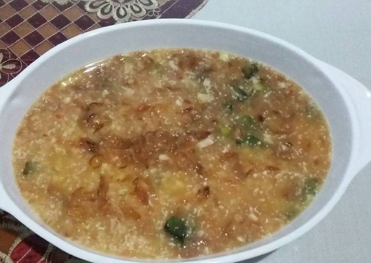 resep lengkap untuk Binthe Biluhuta (Milu Siram) Ala MaGhi