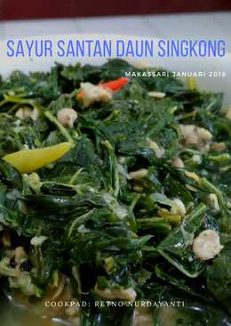 Sayur Santan Daun Singkong