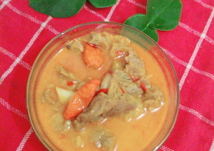 resep masakan Gulai daging sapi #KitaBerbagi