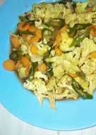 Cah Brokoli wortel Cabe Hijau Saus Mentega