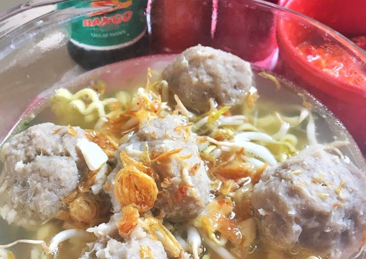 resep makanan Bakso Sapi Home Made Tanpa Penyedap