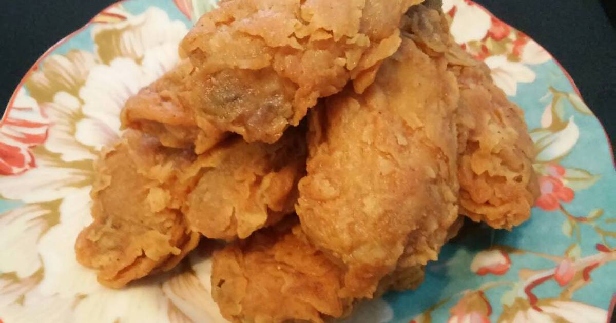 Resep Homemade crispy chicken wings ala Dhiya Nurannisa