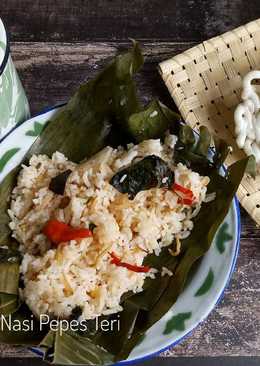 Nasi Pepes Teri #pr_homemadestreetfood