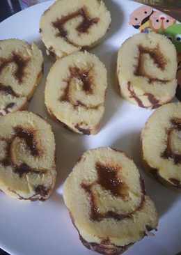 Bolu gulung irit (lembut)