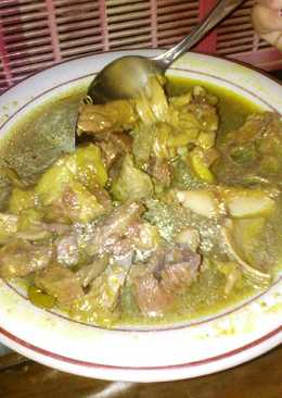 Gulai Kambing Enak Gurih khas Wonosobo..by:Erni Hartanti.AmdðŸ˜ðŸ˜˜ðŸ˜„ðŸ˜