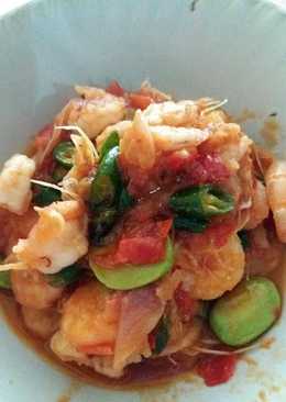 Udang Pete Cabe Ala Mama Kina