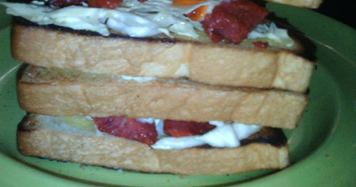 180 resep roti sandwich rumahan yang enak dan sederhana 