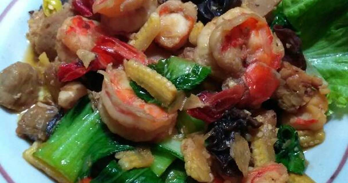 1 763 resep tumis sayur udang enak dan sederhana Cookpad