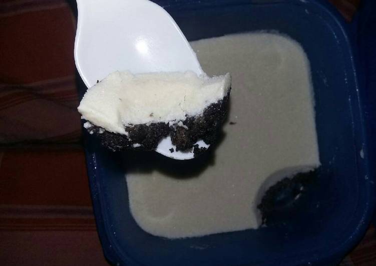 resep lengkap untuk No-bake Oreo Cheesecake with home-made cream cheese