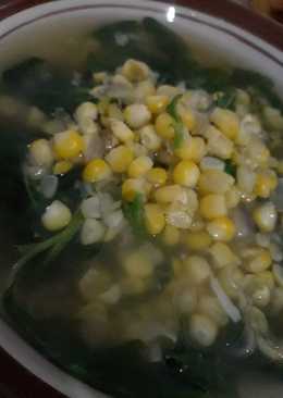 Sayur bayam menir