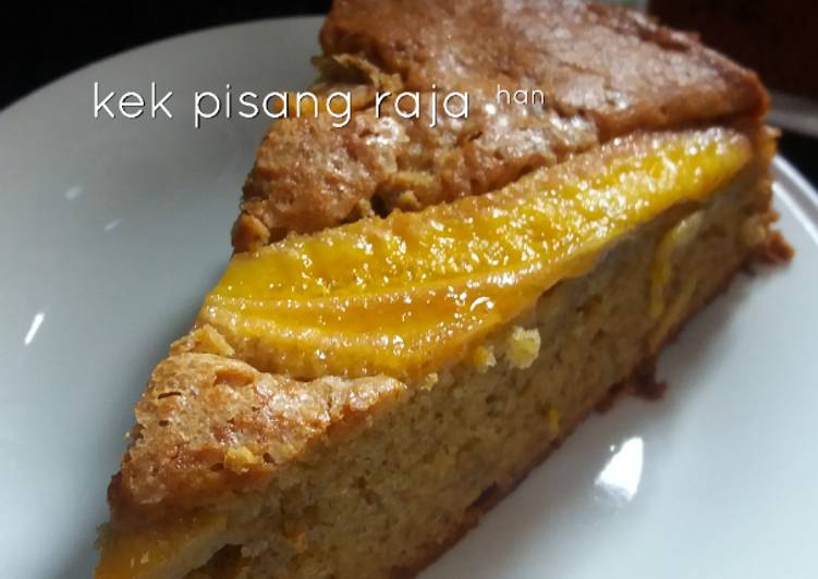 resep makanan Kek Pisang Raja