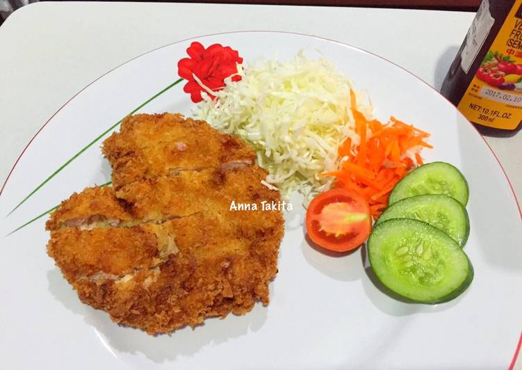 bahan dan cara membuat Chicken Katsu