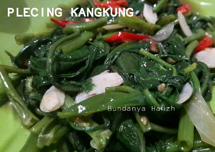 Resep Plecing kangkung - Galuh Ajeng Anggraeni