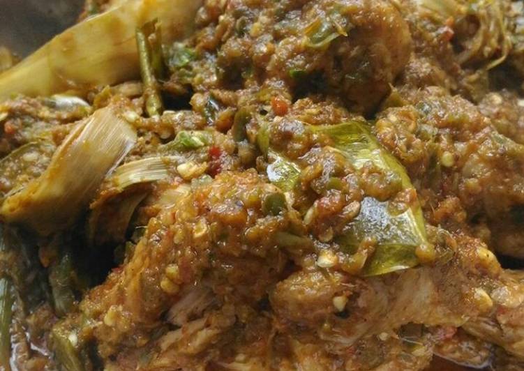 Ayam rica rica super pedas