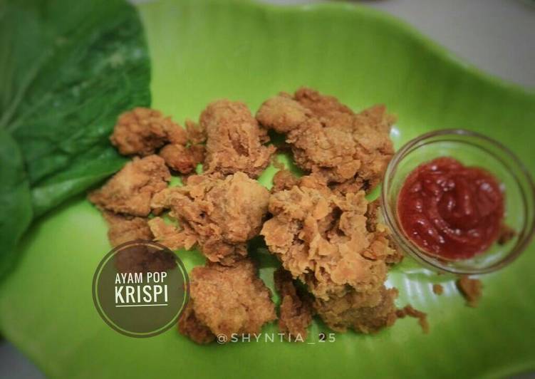 gambar untuk cara membuat Ayam Pop Krispi (Chicken Pop)