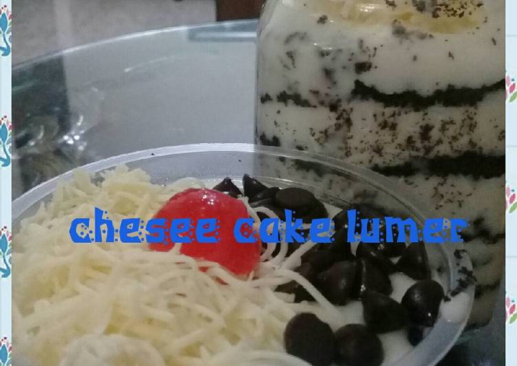 Resep Chesse cake lumer Dari Ratna Sofyani Sugito