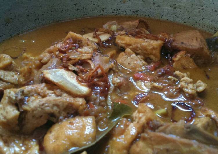 resep Kare Ayam Bumbu Instan Modifikasi