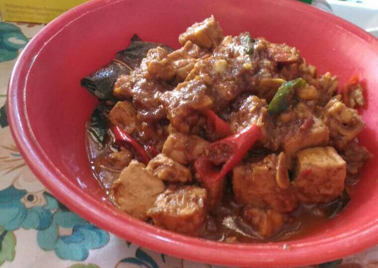 resep lengkap untuk Oreg tempe tahu kecap