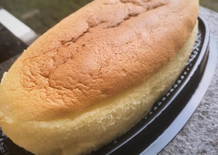 resep makanan Japanese Cotton Cheesecake (No Creamcheese)