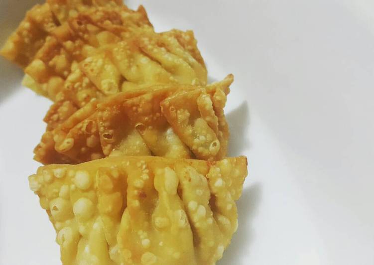 Resep Deep Fried Chicken Dumplings | Siomay goreng ayam Dari AN hr