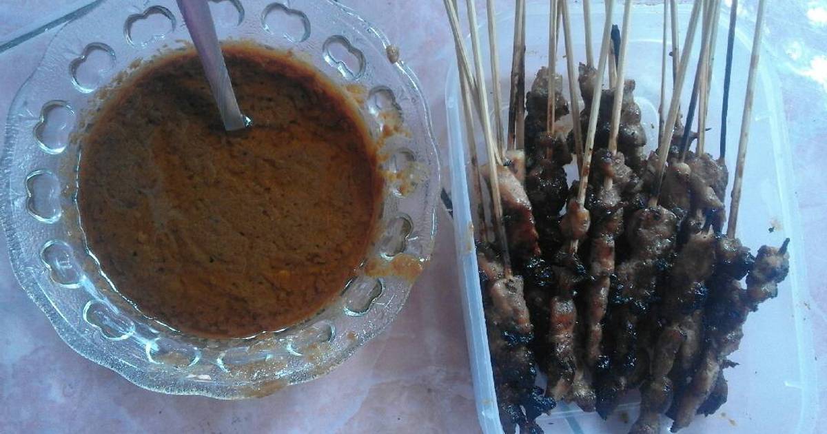 Resep Sate ayam (ala abang gerobak) ala ayu