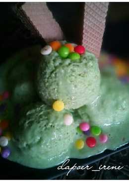 Ice cream kacang ijo