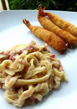 Fettucini carbonara