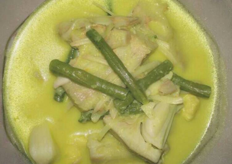 Resep Lodeh nangka Dari bunda fizli