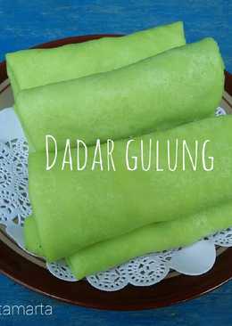 Dadar Gulung Unti Kelapa