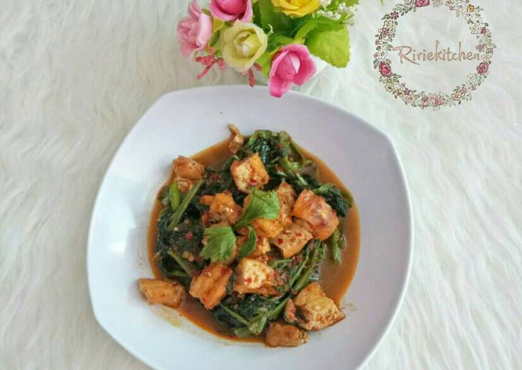 resep masakan Tumis Kangkung Tahu Terasi