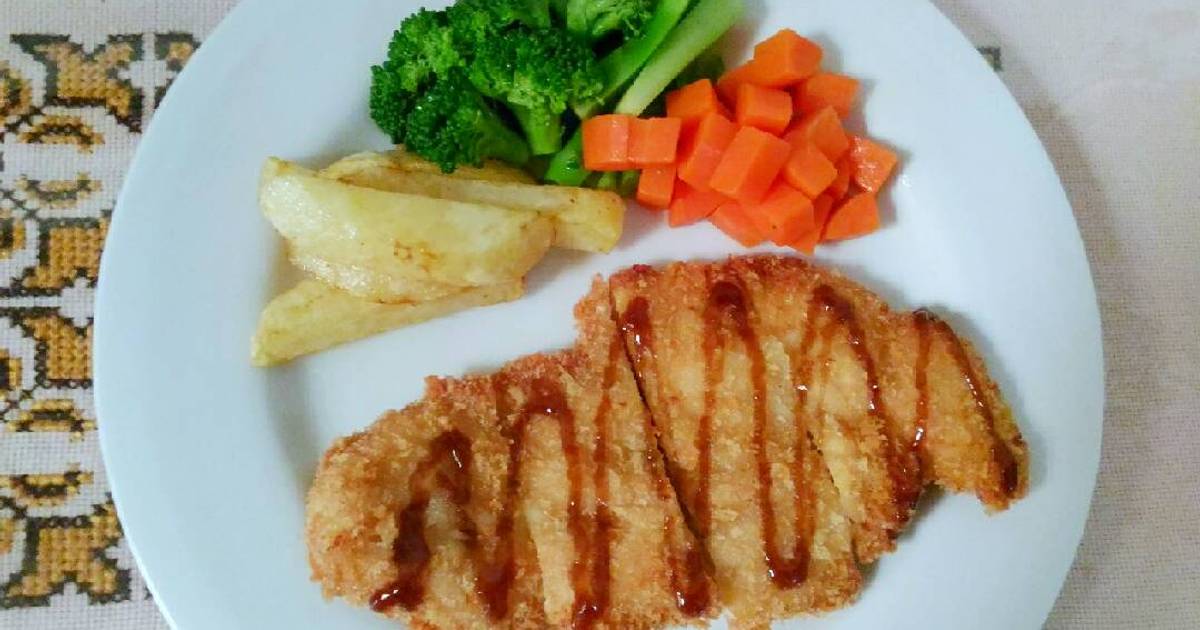 Resep Chicken Katsu ala Khairi Fajriyah