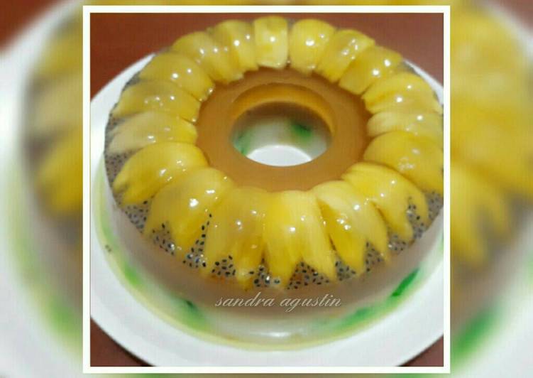 resep makanan Puding Nangka