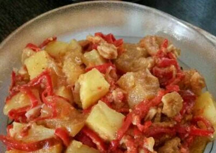 resep makanan Sambal Goreng Krecek & Kentang Super Hot ????