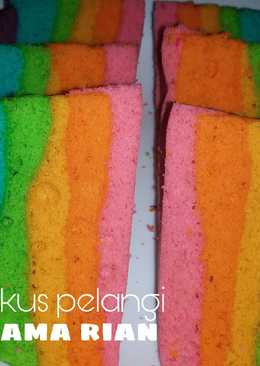 Roti kukus pelangi