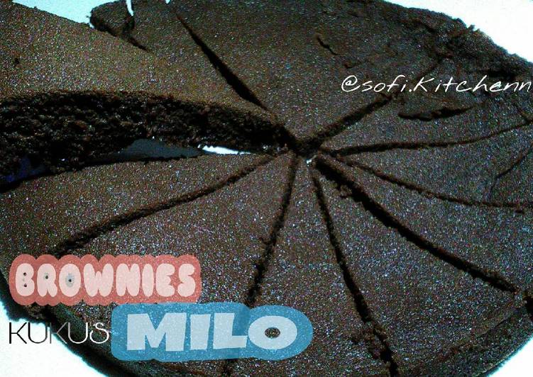 gambar untuk resep Brownies milo (kukus)