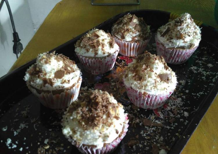 gambar untuk resep makanan Steamed Blackforest Cupcake